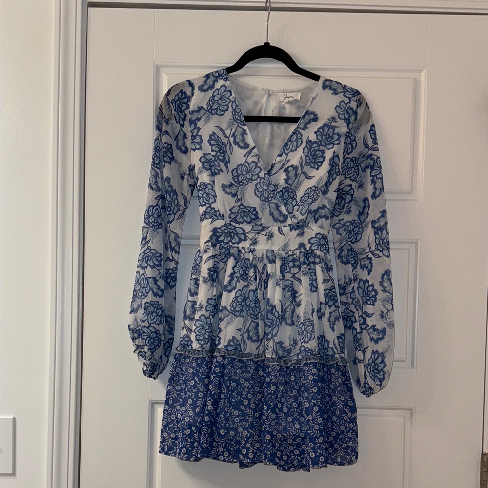 Floral Long Sleeve Dress